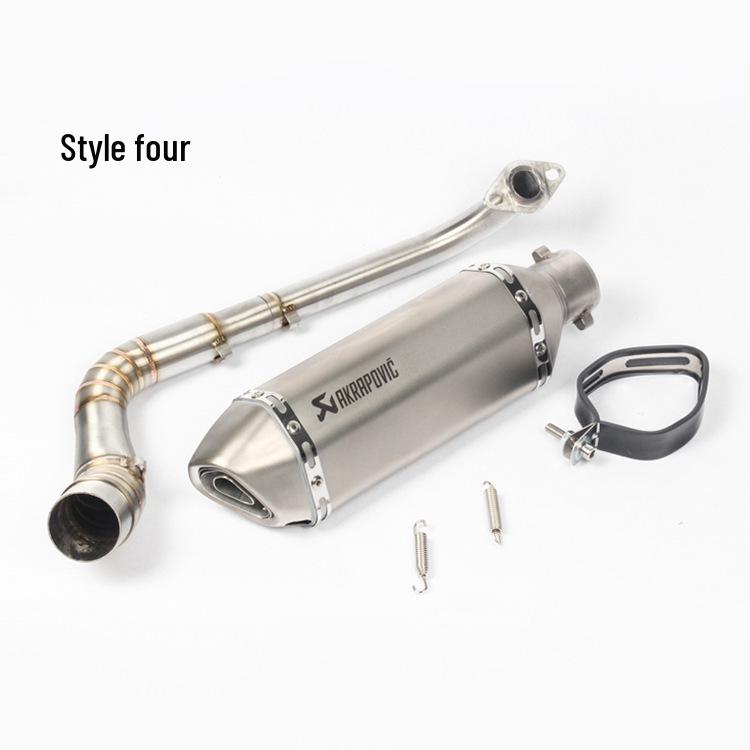 NMAX155 Scorpion Modified Front Exhaust Pipe for Motorcycle Sports Car