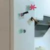 Cutter Axes Shuriken Refrigerator Magnet 3D Resin Throwing Star Hatchet Fridge Magnet Home Office Kitchen Locker Whiteboard Magnetic Decoration