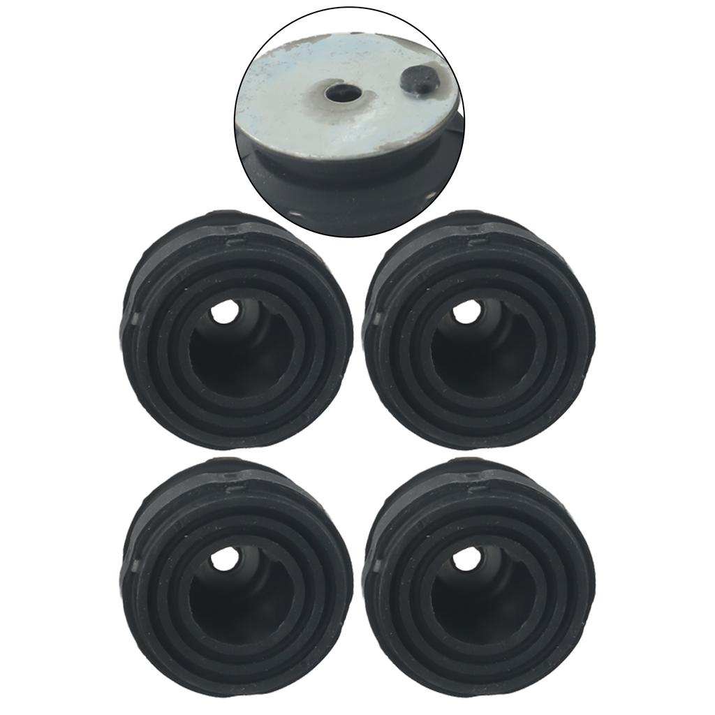 Generator Rubber Foot Lawn Mower Parts Superior 43mm / 1.7in Black High Quality Kit Lower For Honda EB2000i EU2000i