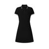 New FILA Golf Series Short Sleeved Dress Women's Pitch Black A11W525318F-BK