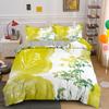 3D Bedding Set Fashion Duvet Cover Set Plant Pattern Home Textile Queen King Size Quilt Cover Pillowcase Bed Linen Drop Shipping