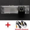 AHD Fisheye 12LED Dynamic Trajectory Car Rear View Wireless Camera For BMW 1 6 Series F6 F12 F13 F20 F21 E63 E64 E81 E87 E85 E86