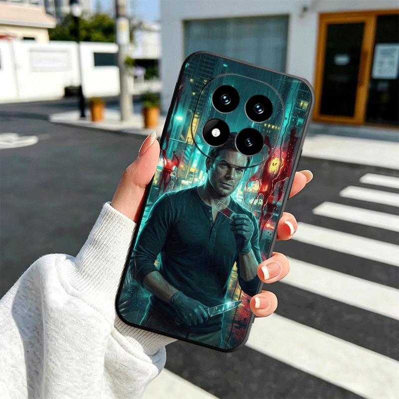 

Мягкий чехол для телефона Dexter Morgan TV для Xiaomi Redmi Note 12 13 14 15 Pro Plus 11 12S 11S 11T 10 4G Черная задняя крышка Redmi Note 15 4G