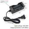 1Pc 18650 Lithium Battery Charger With Intelligent Dual Charging