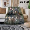 1PC The Lord of the Rings blanket, all-season lightweight home office outdoor nap multifunctional blanket, Christmas gifts