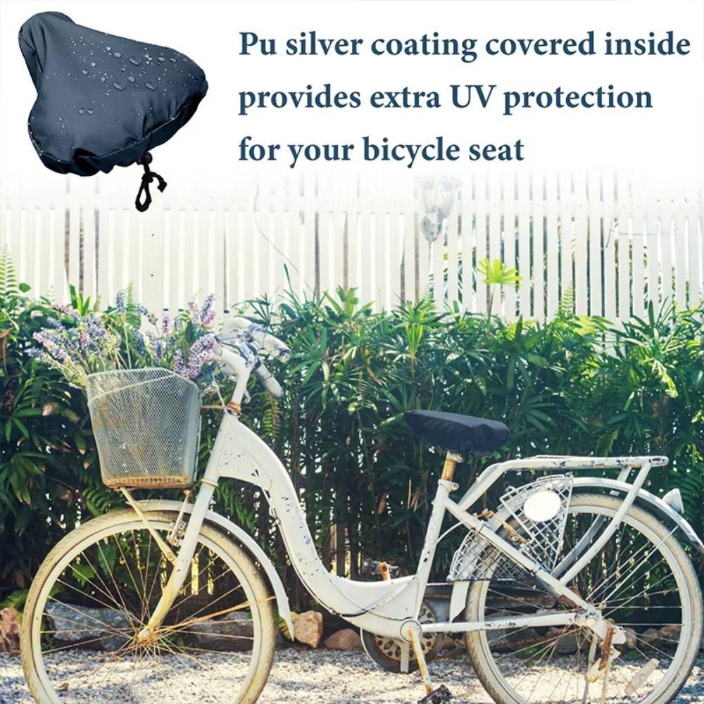 Waterproof Bicycle Seat Rain Cover Dust-proof Bicycle Seat Cushion  All Weather
