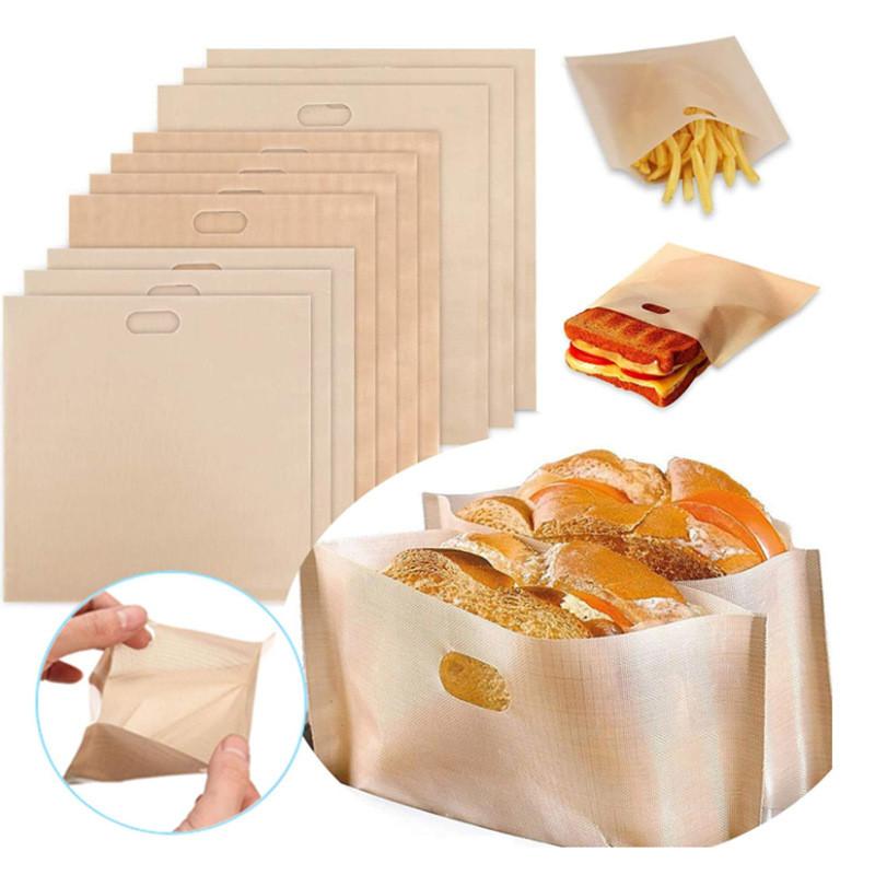 Kitchen Microwave Heating Bag With Nonstick Teflon Coating For Home Baking And Toasting