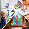 JOYFY 110/66/50 יחידות אריחי בניין מגנטיים 3D עם סט אבני בניין לכלי רכב לילדים מתנת יום הולדת חג המולד