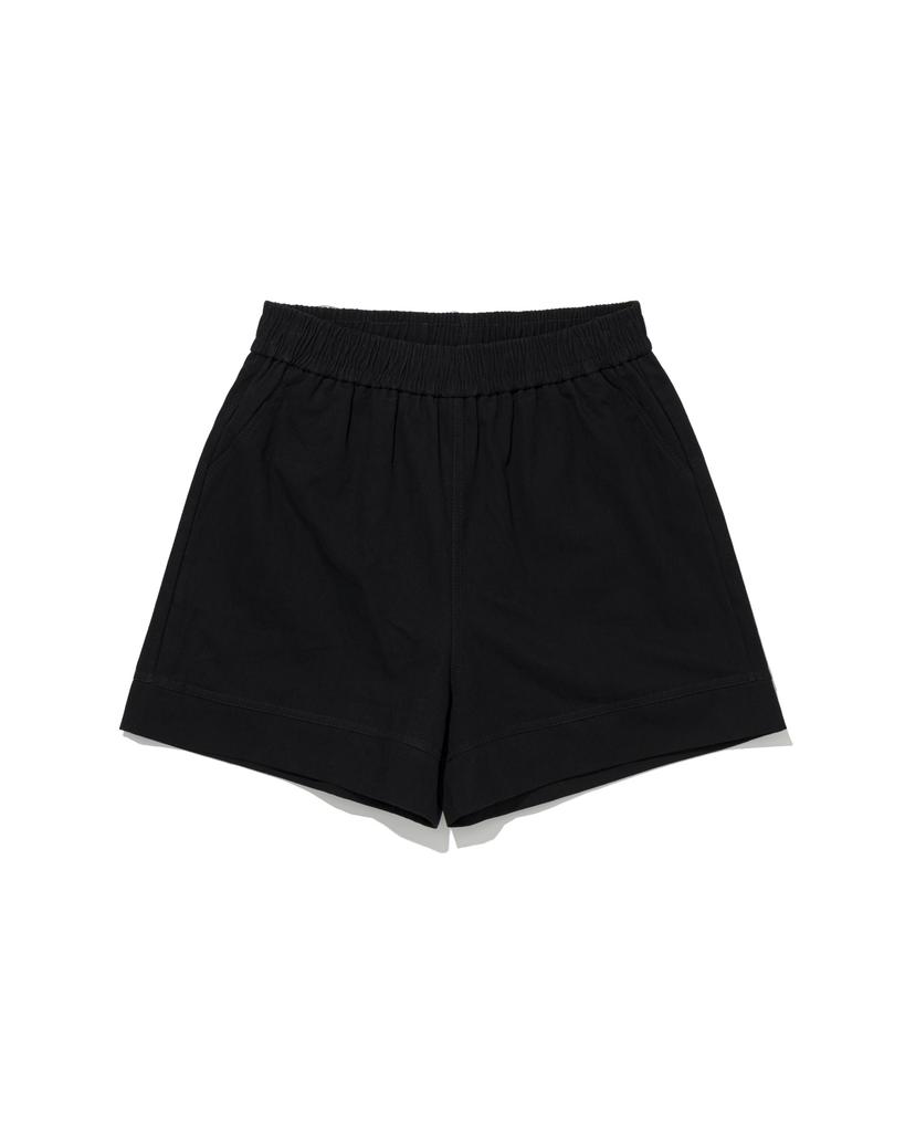 MOAA Cotton Elastic Waist Shorts