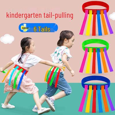 Catch the Tail Game: Parent-Child Outdoors Sensory Integration Toy