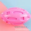 Sound-Emitting Bite-Resistant Rugby Dog Toy for Teeth Cleaning and Self-Entertainment