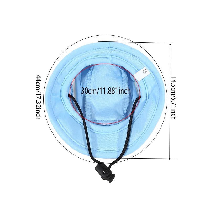 Haustierhut Atmungsaktiver Sonnenschutz Katzenhut Schleife Prinzessinnen-Stil Ohrloch Hundekappe Für Katzen Und Hunde