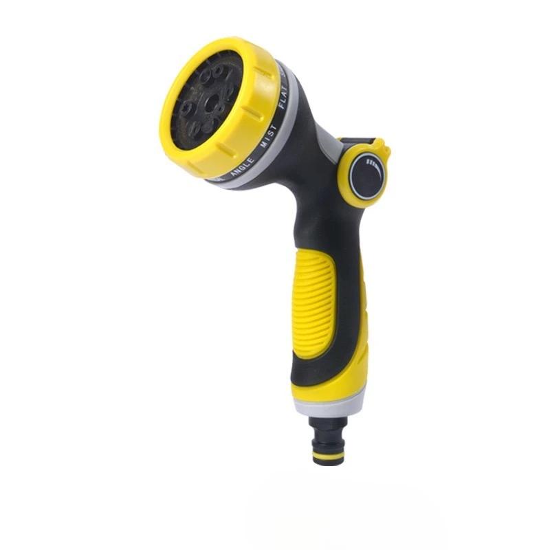 For Car Wash 10 Functions Hose Nozzle Car Wash Nozzle Adjustable Water Pressure Wear-resistant Corrosion-resistant