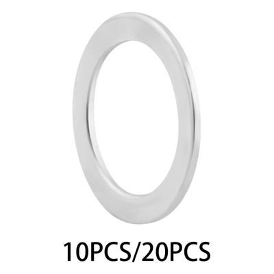 10Pcs Steel Bicycles Pedal Extension Spacers Bikes Pedal Washers Replacements for Moutain Bikes Bicycles Pedal Gasket