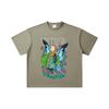 260 GSM Double Yarn 32 Count 100% Cotton Seven Deadly Sins V6 King Print Unisex Heavy Cotton T Shirt