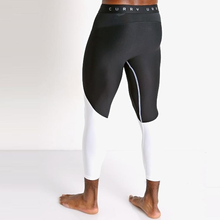 Under Armour Basketball Sports Breathable Compression Three-Quarter Pants Men Bottoms Black 1362586-001