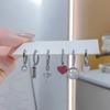 925 Sterling Silver 6-piece Earring Female Set Smiley Heart Lucky Hoop Earrings Personal Party Jewelry Gift