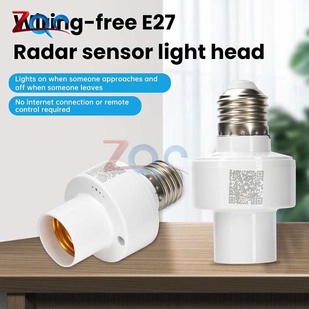 AC110-240V E27 Lamp Holder Wireless Remote Control Infrared Smart Convertible LED Lampholder Timed Remote Control Smart Life