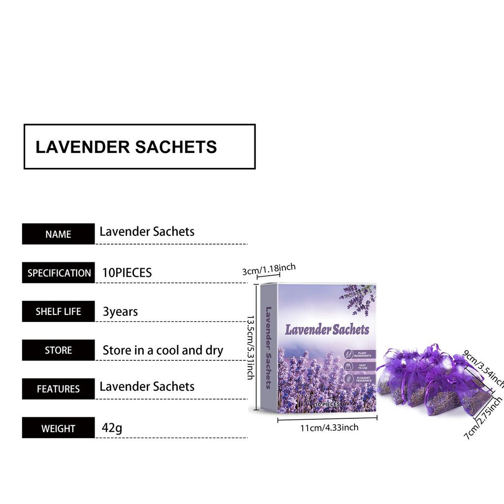 Soothing, Relaxing, Refreshing And Portable Lavender Bag