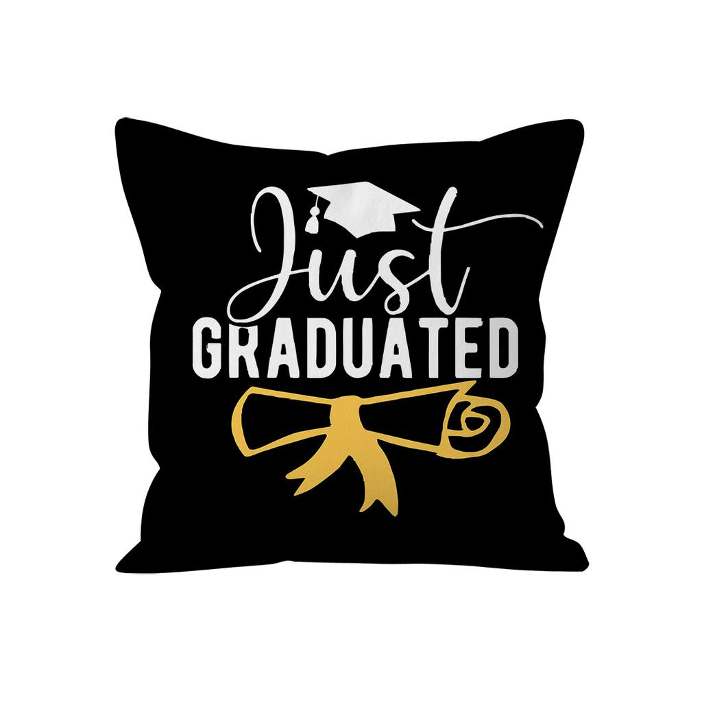 New Graduation Season Series Pillow Covers for Starting Graduation Gifts Home Sofa Decoration Pillow Cushion Cover