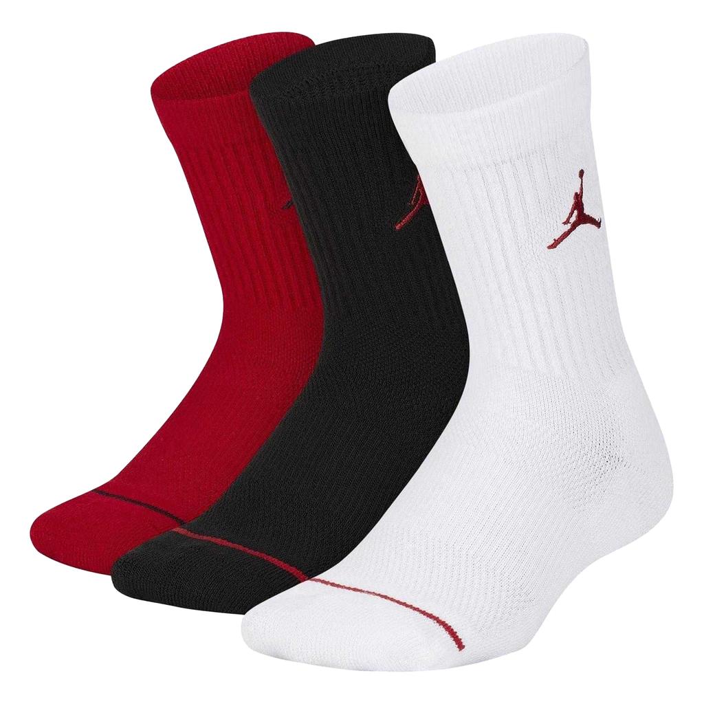 Nike Childrens/Kids Air Jordan Crew Socks (Pack of 3)