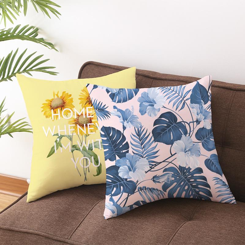 Cartoon Fruit Digital Printing Car Pillow Cushion Home Soft Decoration