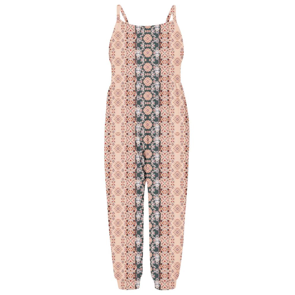 Toddler Kids Baby Girls Sleeveless Summer Romper Jumpsuit Playsuit Clothes