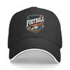 Vintage Football Spirit Badge Design Sandwich Baseball Cap Sun Cap Outdoor Workouts Hat