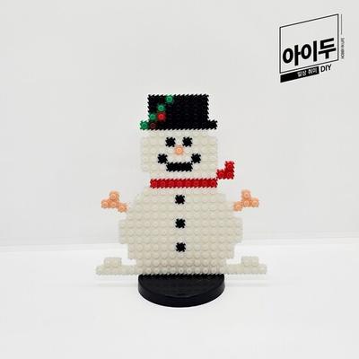 I-Do DIY Mini Block Christmas Snowman Deform Block Making