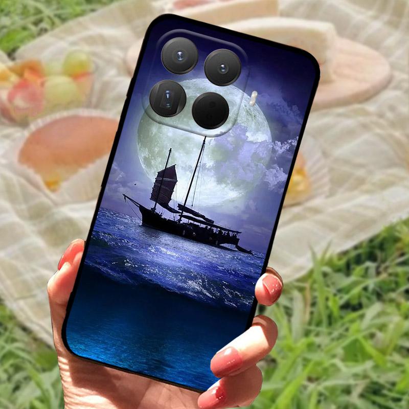 For Xiaomi 15T Pro 15TPro Phone Case Fashion Painting Silicon Soft TPU Cover Coque For Xiaomi 15 T Pro Case Etui Shockproof Capa