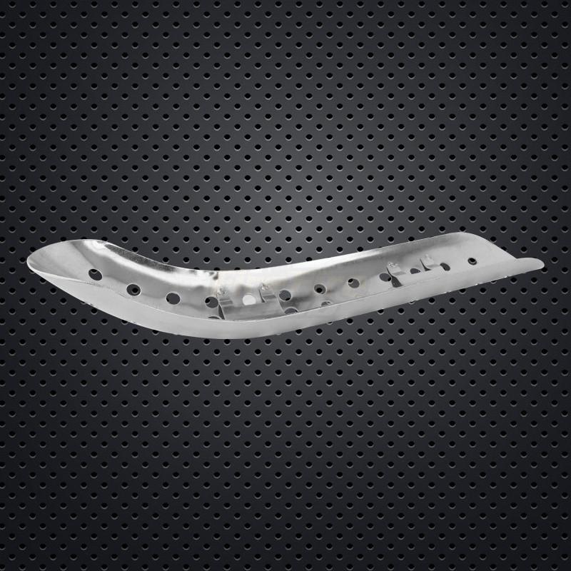 Motorcycle Exhaust Pipe Heat Shield Motorcycle Anti-Hot Plate Cover Exhaust Muffler Pipe Cover Heat Shield Decor Guard