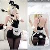 Sexy Lingerie Sexy Bunny Girl Patent Leather Maid Uniform Tight Hip Skirt Pure Lust Temptation Fast Break