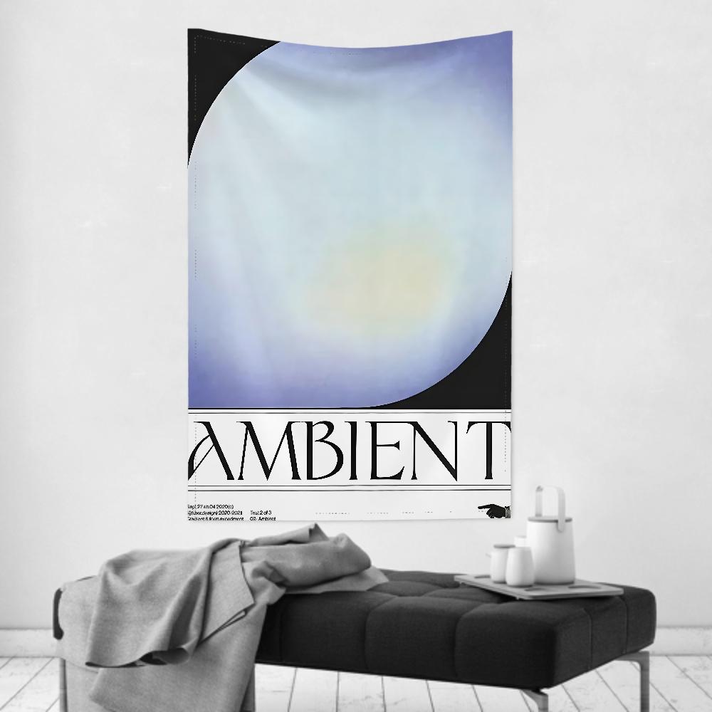 1pc Vintage Japanese Art Exhibition Tapestry Room Decor Wall Cloth Party Hanging Background Room Decor Baby Room