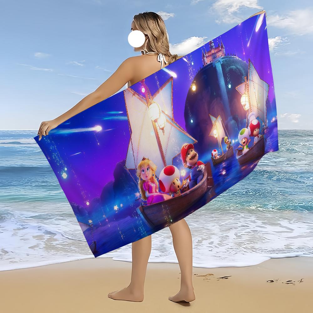 RTT G-galaxy Towel Beach Bath Quick-Drying Super Lightweight Portable Sauna Camping Movie Swim Pool M-marios-es Travel