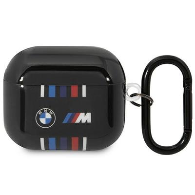 Pouzdro Na Airpods 3 Bmw Vícebarevné Pruhy Černé