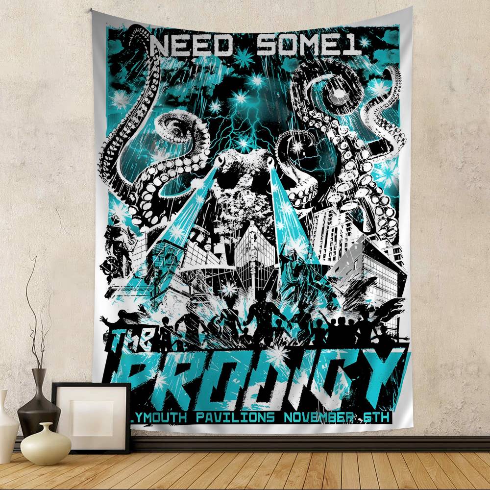 

Pprodigy Hd Anime Hot Theme Singer Hanging Bohemian Tapestry Bohemian Wall Tapestries Mandala Kawaii Room Decor 74x94cm(29x37in)