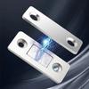 2 Pairs Magnetic Cabinet Catche Ultra Thin Door Strong Magnets Stopper Invisible Adhesive Drawer Magnet Lock For Kitchen Closet