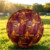 Personalized Size 5 Football AS Roma Pattern Outdoor Game Sports Ball Gift