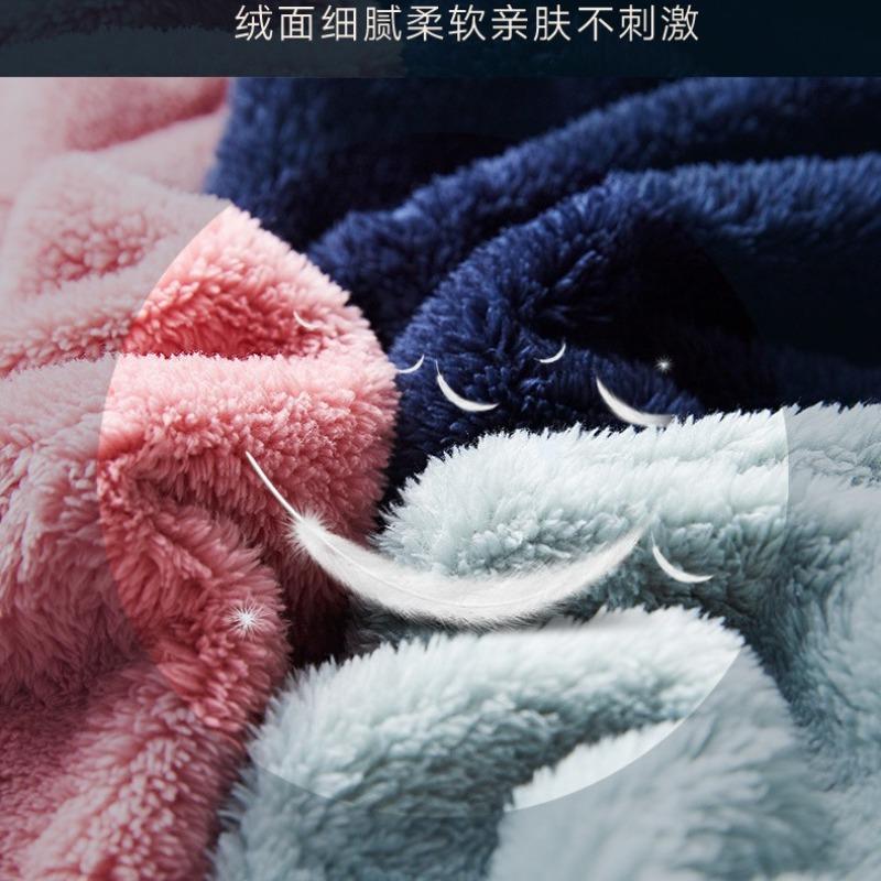 New autumn and winter fleece clothes, couples outdoor hooded fleece clothes, men's and women's long-haired coral fleece warm Yao fleece jacket