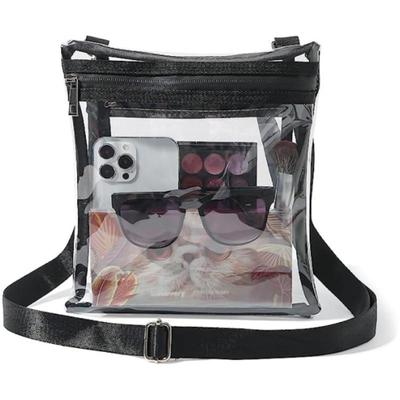 Torby damskie z PVC Kosmetyczka Przenośna wodoodporna kosmetyczka podróżna o dużej pojemności Przezroczysta torba na ramię typu crossbody