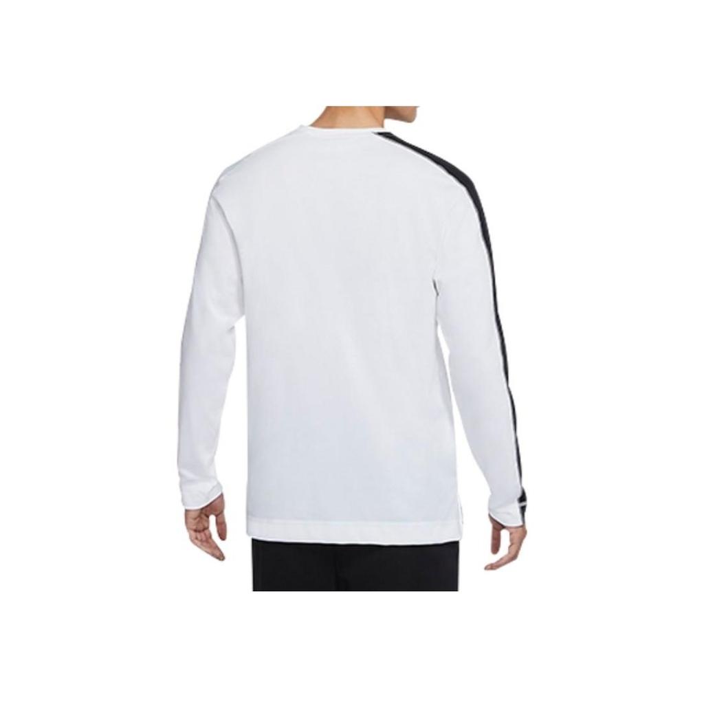 Jordan Casual Sports Crew Neck Long Sleeve T-Shirt Men Tops White DB4367-100