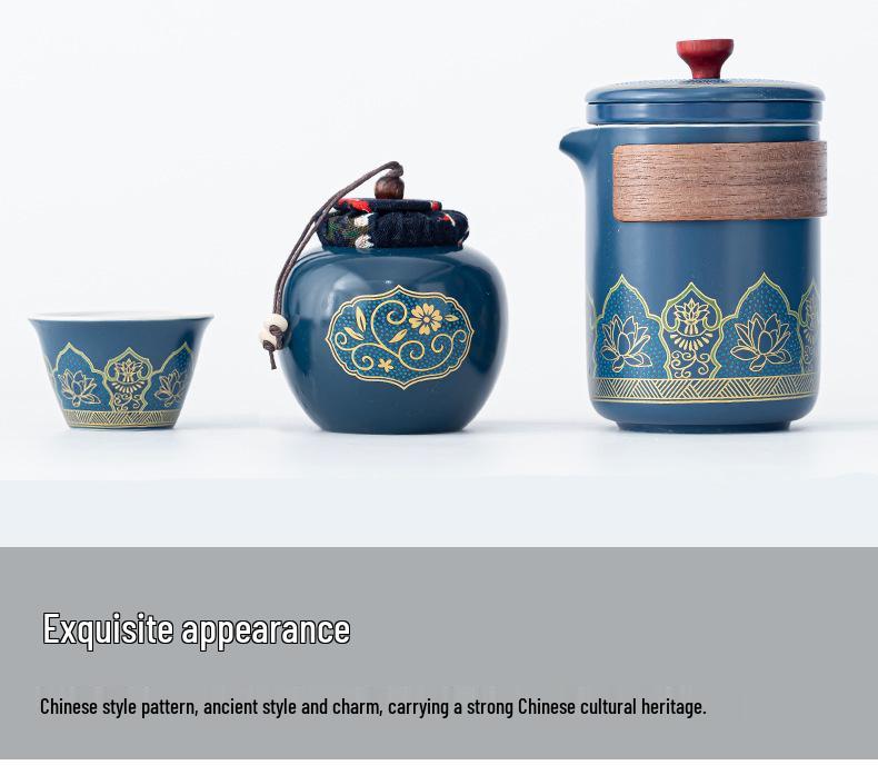 Corporate New Year Gift: Custom Logo Tea Set for Clients and Employees