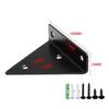 Triangle Bracket Heavy Support Wall Mounted Bench Table Shelf Bracket Invisible Triangle Support DIY Home Decoration