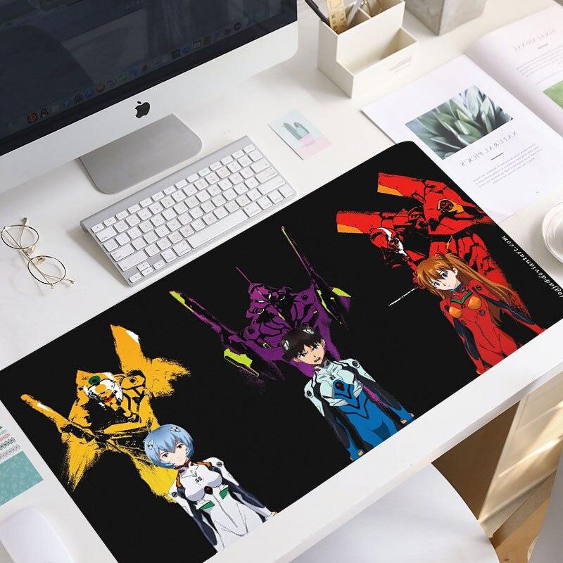 Mouse Pad Evangelion Logo Computer Laptop Anime Keyboard Mouse Mat Large Mouse Pad Gamer Mouse Pad Keyboard Laptop Mouse Pad Mat