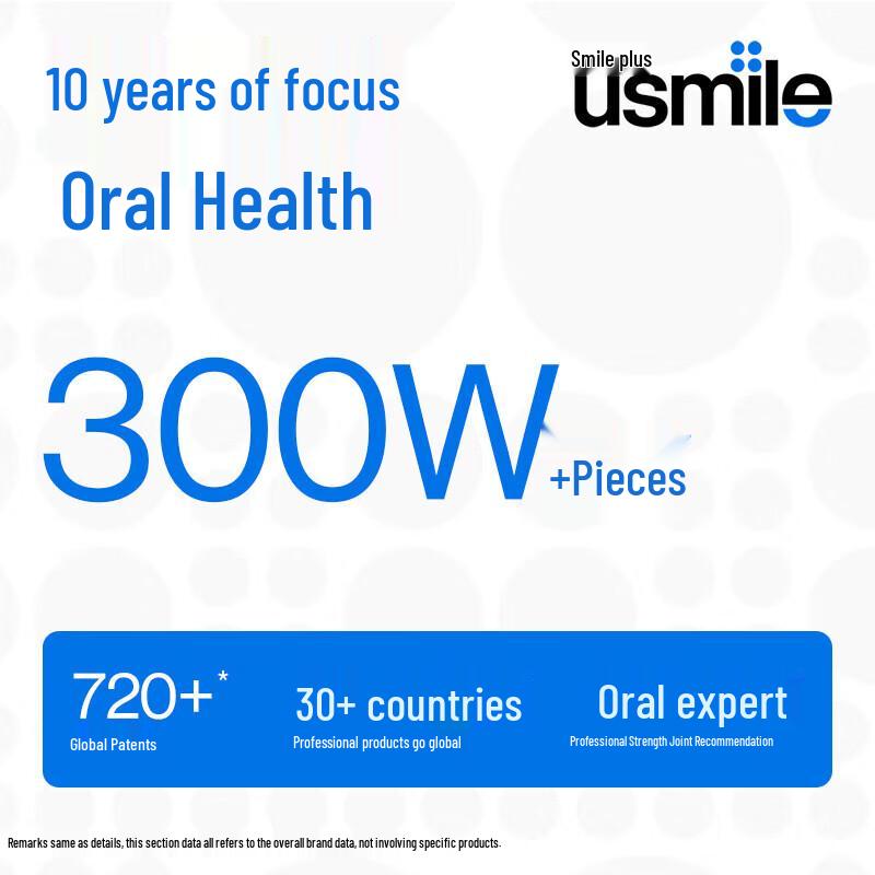 usmile C10S Portable Water Flosser CN plug (adapter included)