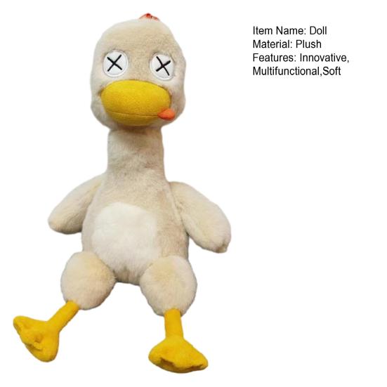 Magnetic Detachable Duck Plush Toy 8.66 Inch Soft Plush DIY Magnetic Split Duck