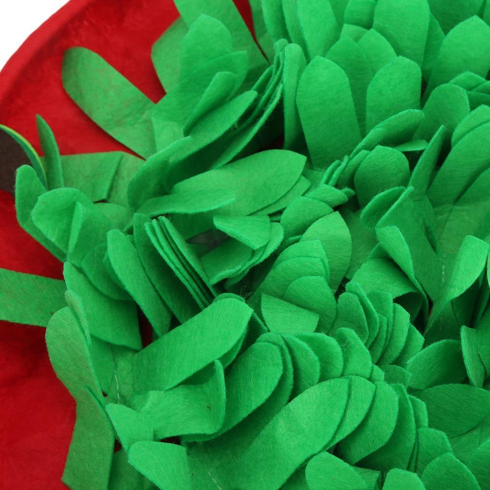 Soft Fabric Snuffle Mat Dual Use Dog Feeding Toy Pet Enrichment Food Hiding Toy  Slow Eating