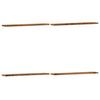 4-teiliges Wandregal-Set Zur Dekoration, Wanddekorelement, 60x10x1,5 Cm