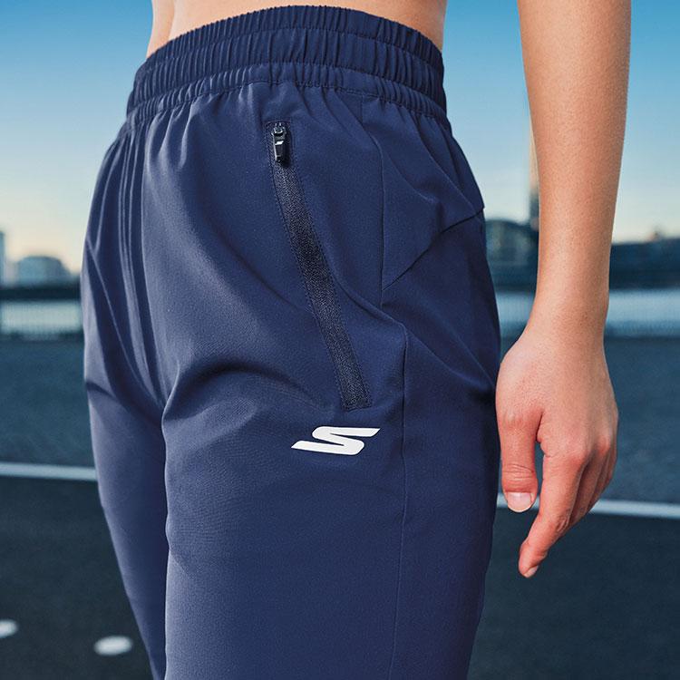 Skechers Cool Dry Elastic Fitness Jogger Pants Women bottoms Navy-Academy-Blue P224W114-02MZ