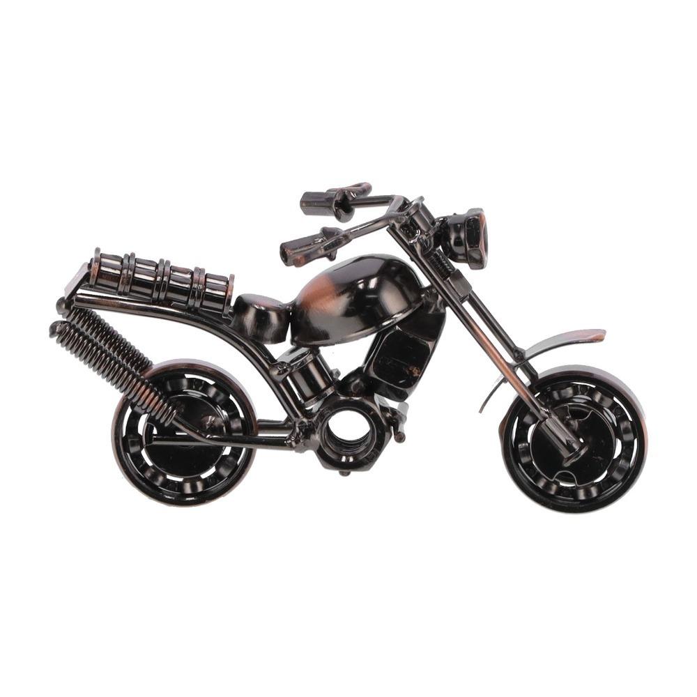 Iron Iron Motorcycle Tabletop Model Indoor Table Metal Bike Craft